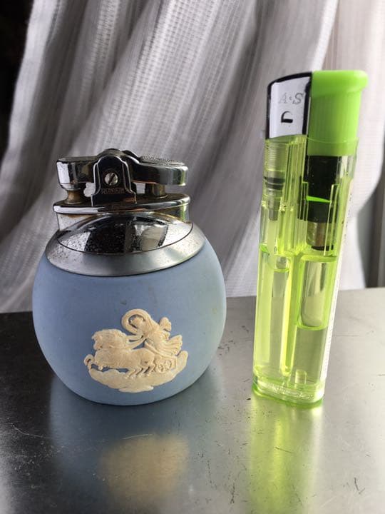 ロンソン×ウエッジウッド　オイルライター