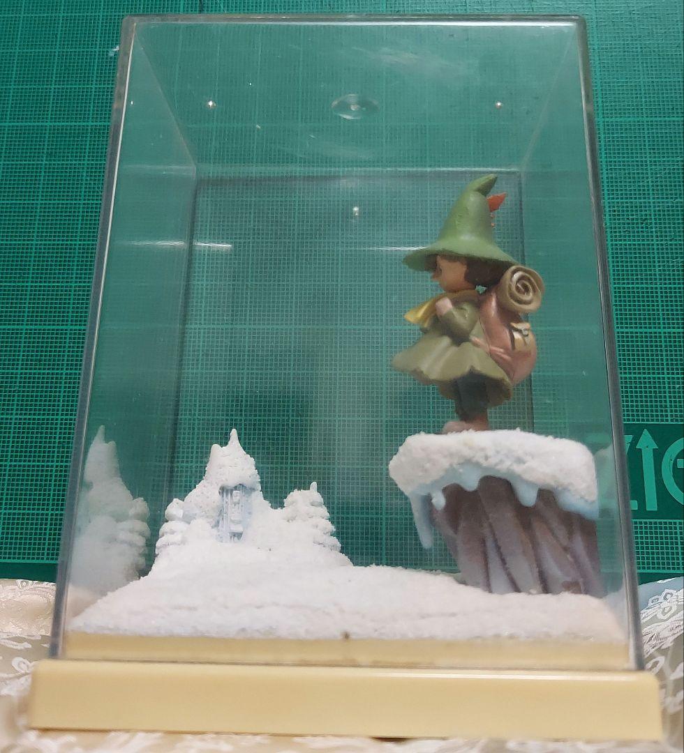 海洋堂　ムーミンヴィネットフィギュア　ムーミン谷の冬　改造ディスプレイ