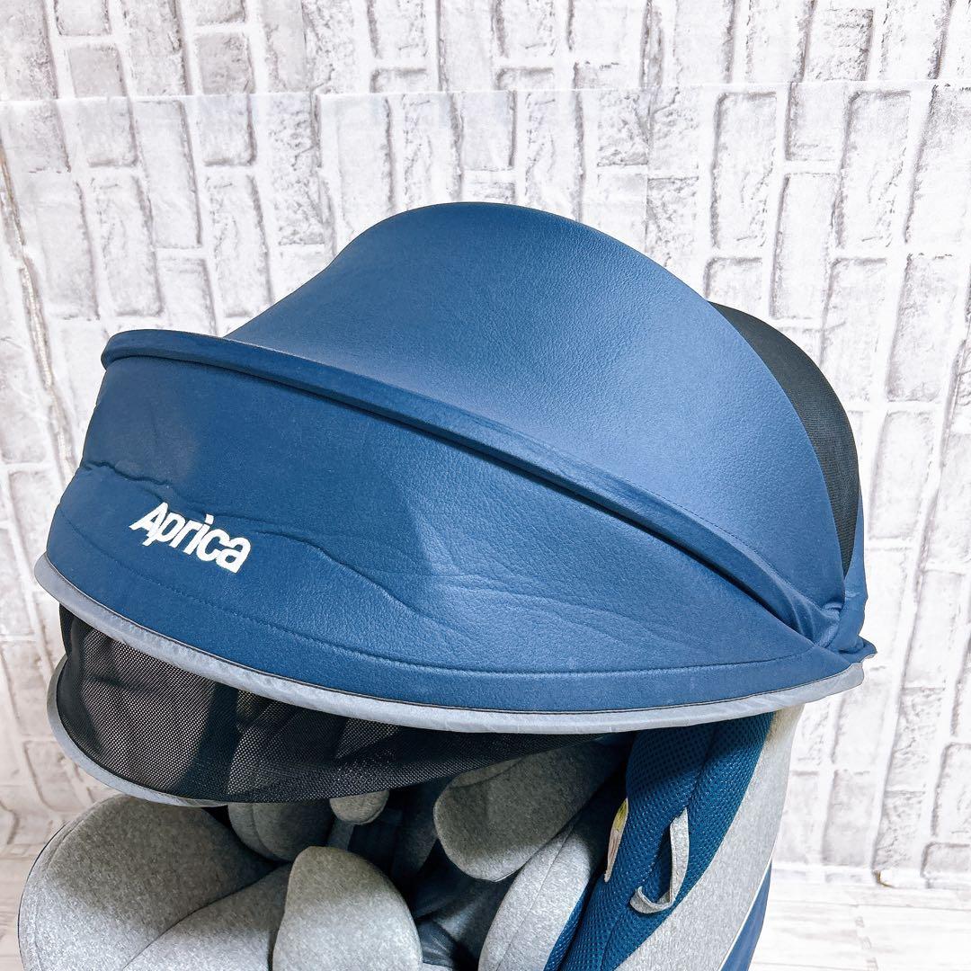 アップリカ クルリラプラス ISOFIX固定 回転式 ムーンライトオーシャン