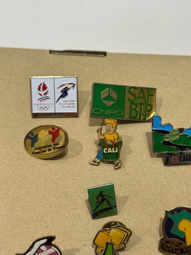 レトロ　ピンバッジ　ピンズ　マック　オリンピック　等　まとめ売り　フランス雑貨？