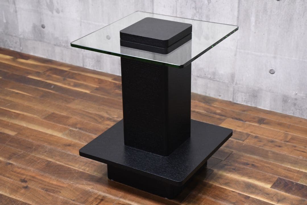 EDK74 アルモニア Karen コーヒーテーブル ガラス サイドテーブル