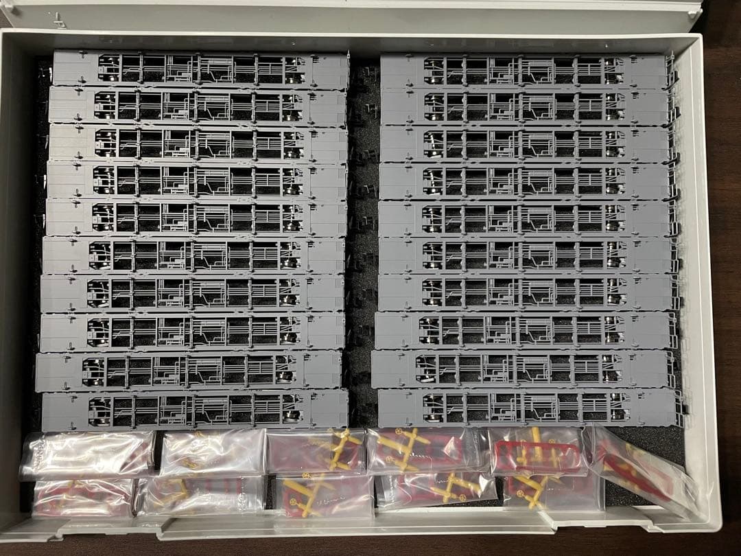 【新品未使用】tomix コキ 107 20両 コンテナ 積載可能