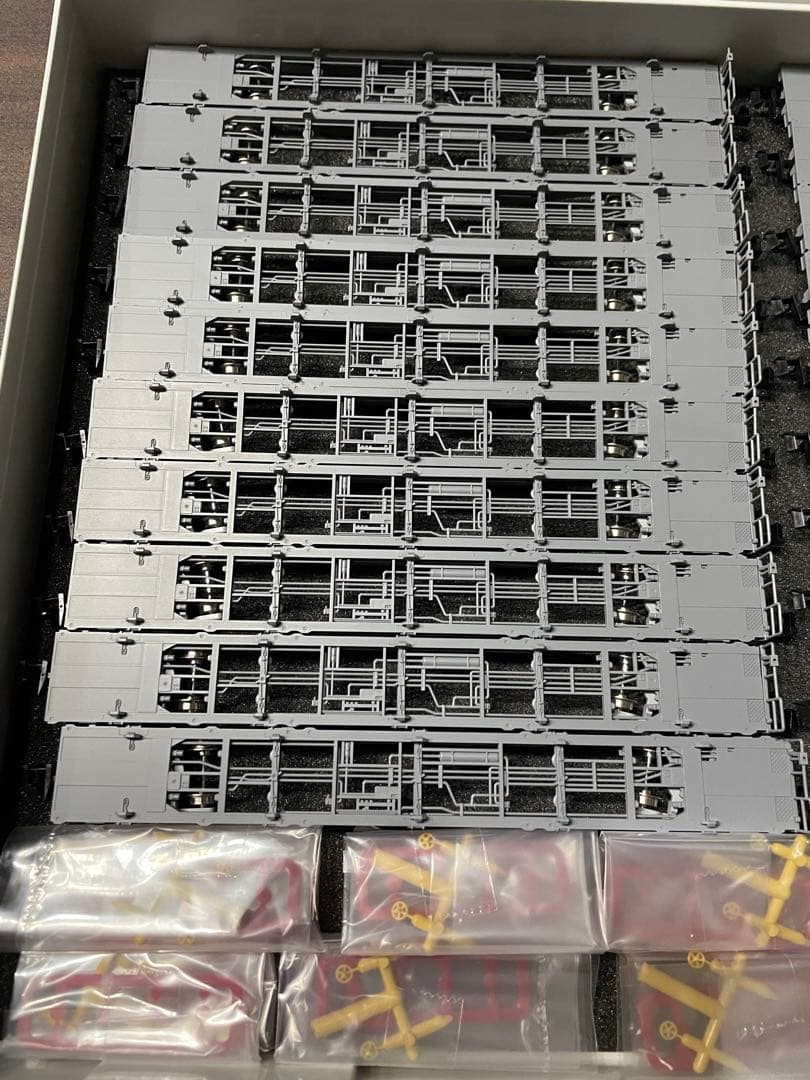 【新品未使用】tomix コキ 107 20両 コンテナ 積載可能