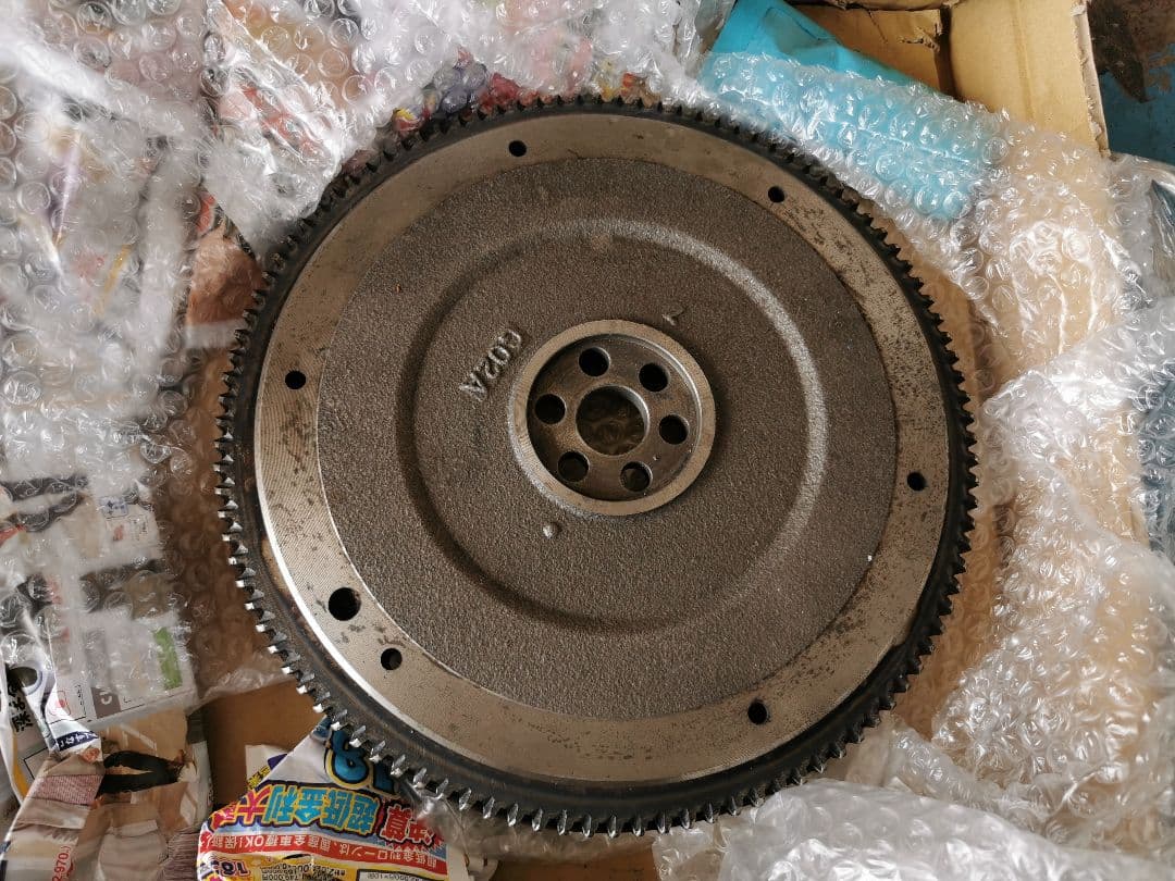 サニトラ（B122） フライホイール、リングギヤ、バックプレート