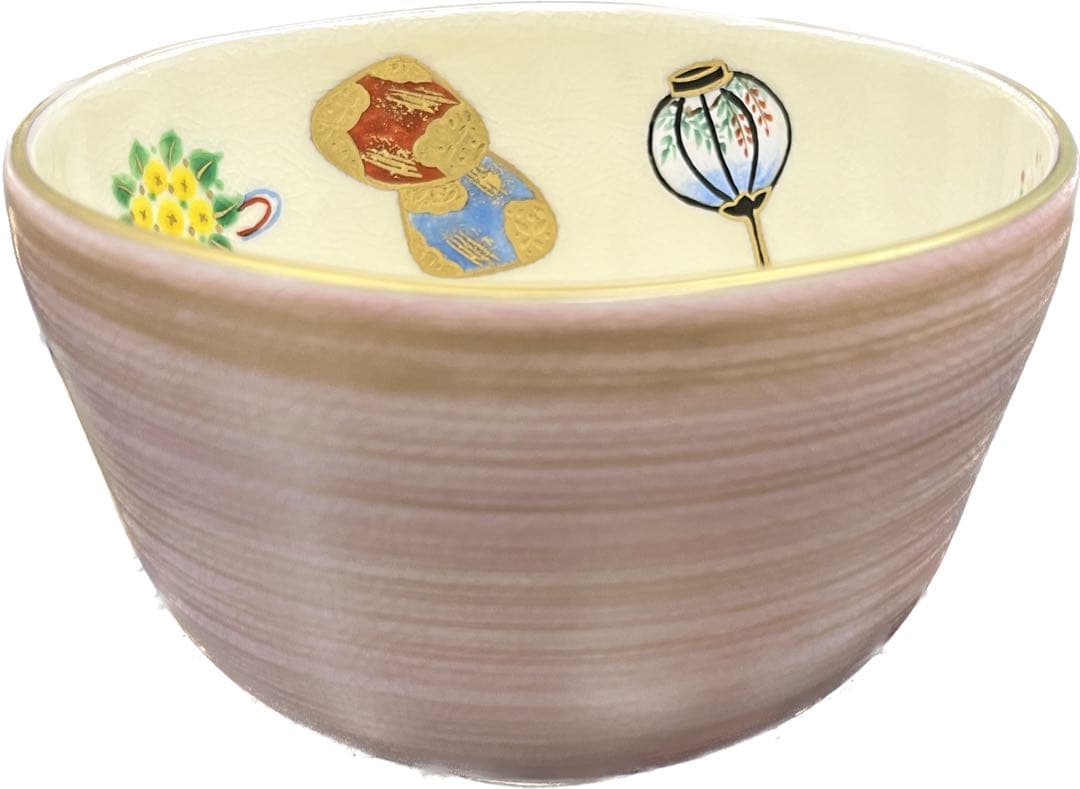 茶碗　雛まつり内絵