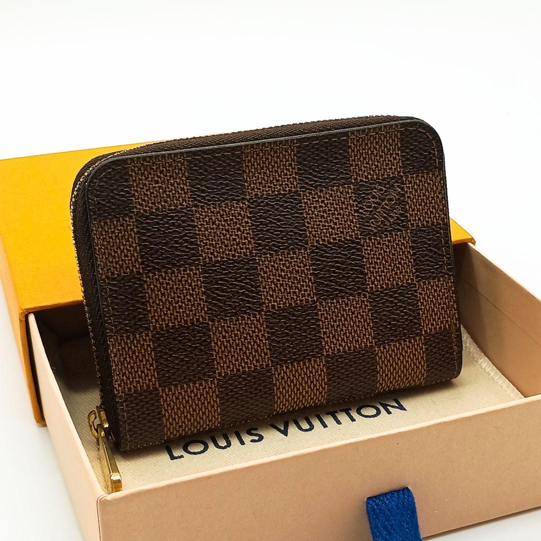 【美品S】ルイヴィトン　ジッピーパース　ダミエ　コンパクト財布