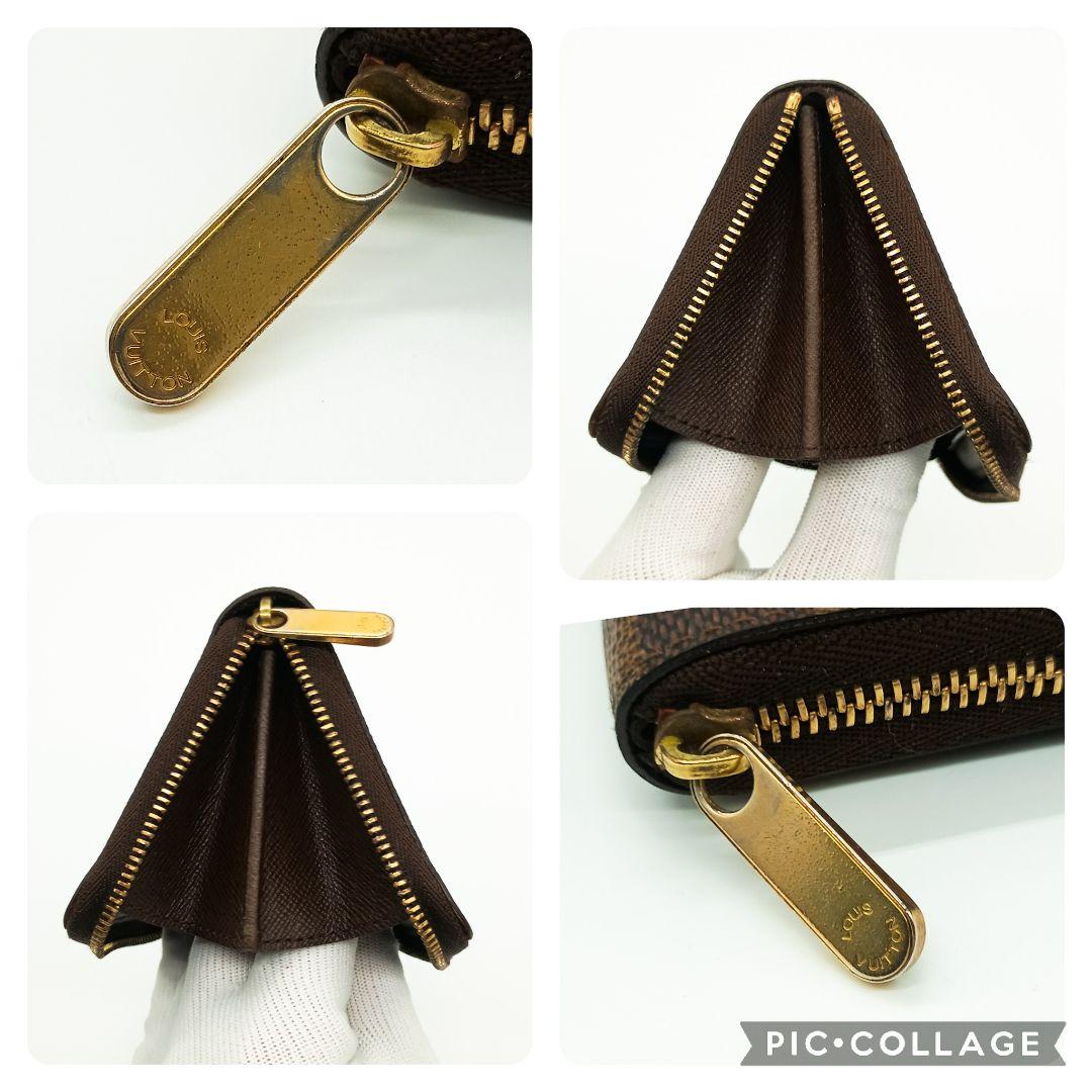 【美品S】ルイヴィトン　ジッピーパース　ダミエ　コンパクト財布