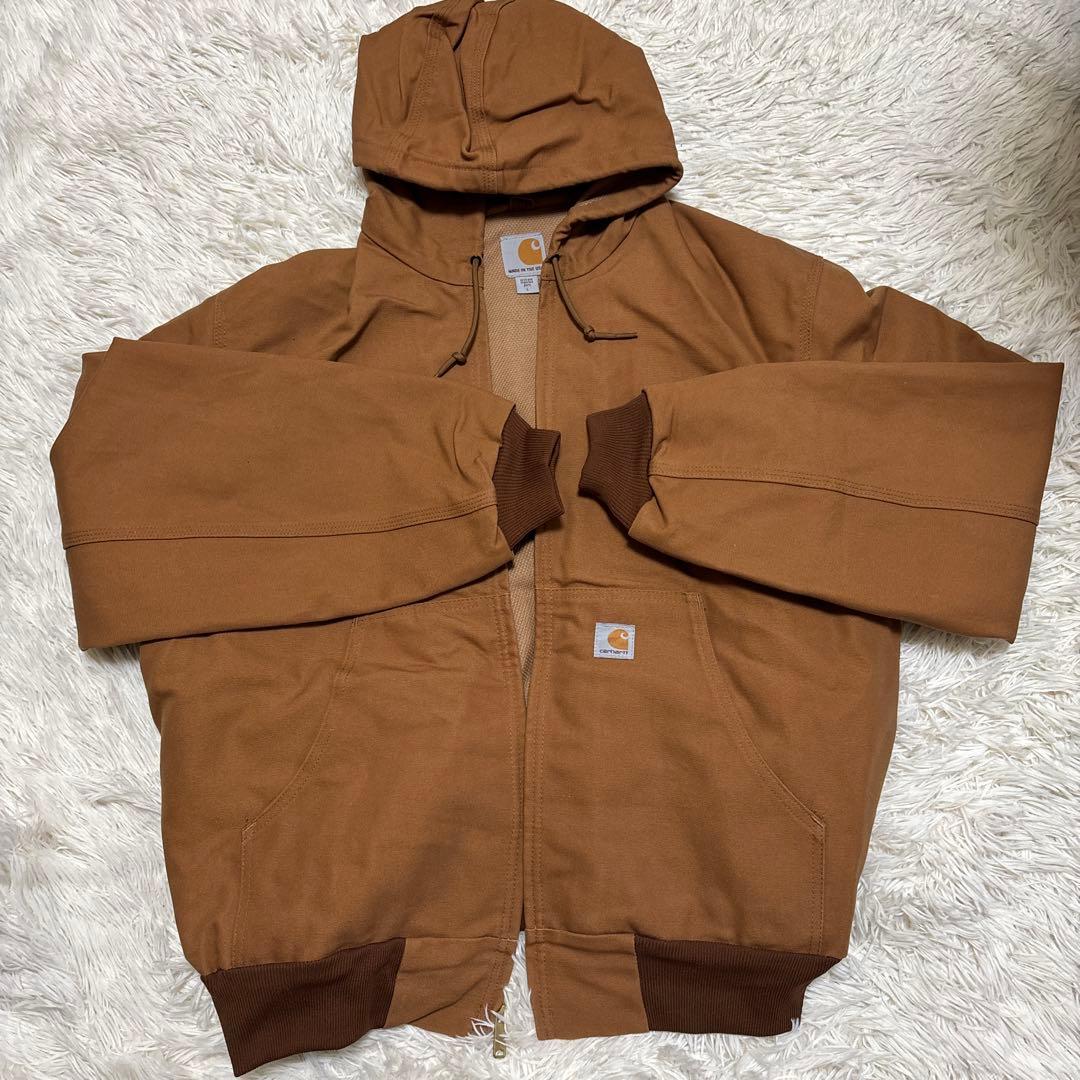 Carhartt ブラウン アクティブジャケット