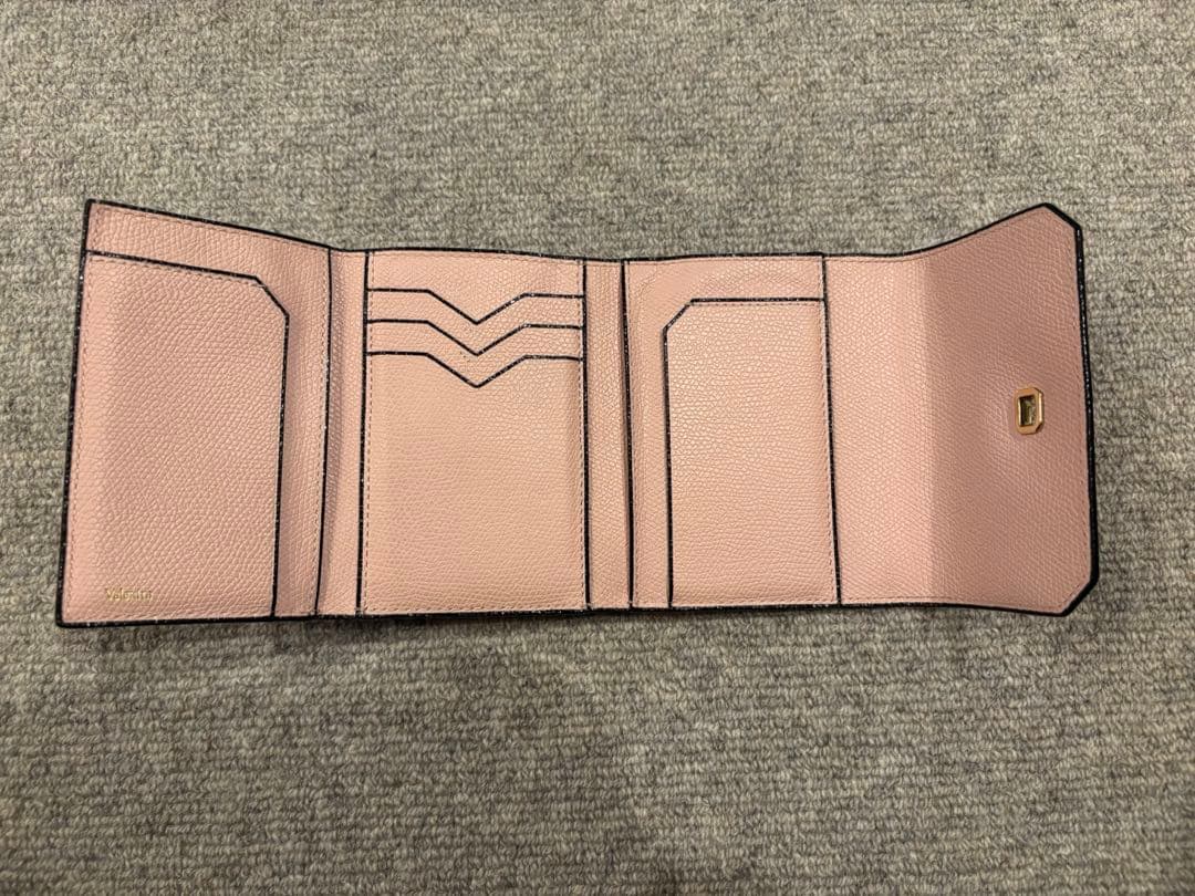 【専用】Valextra シティウォレット ペオニア 三つ折り財布