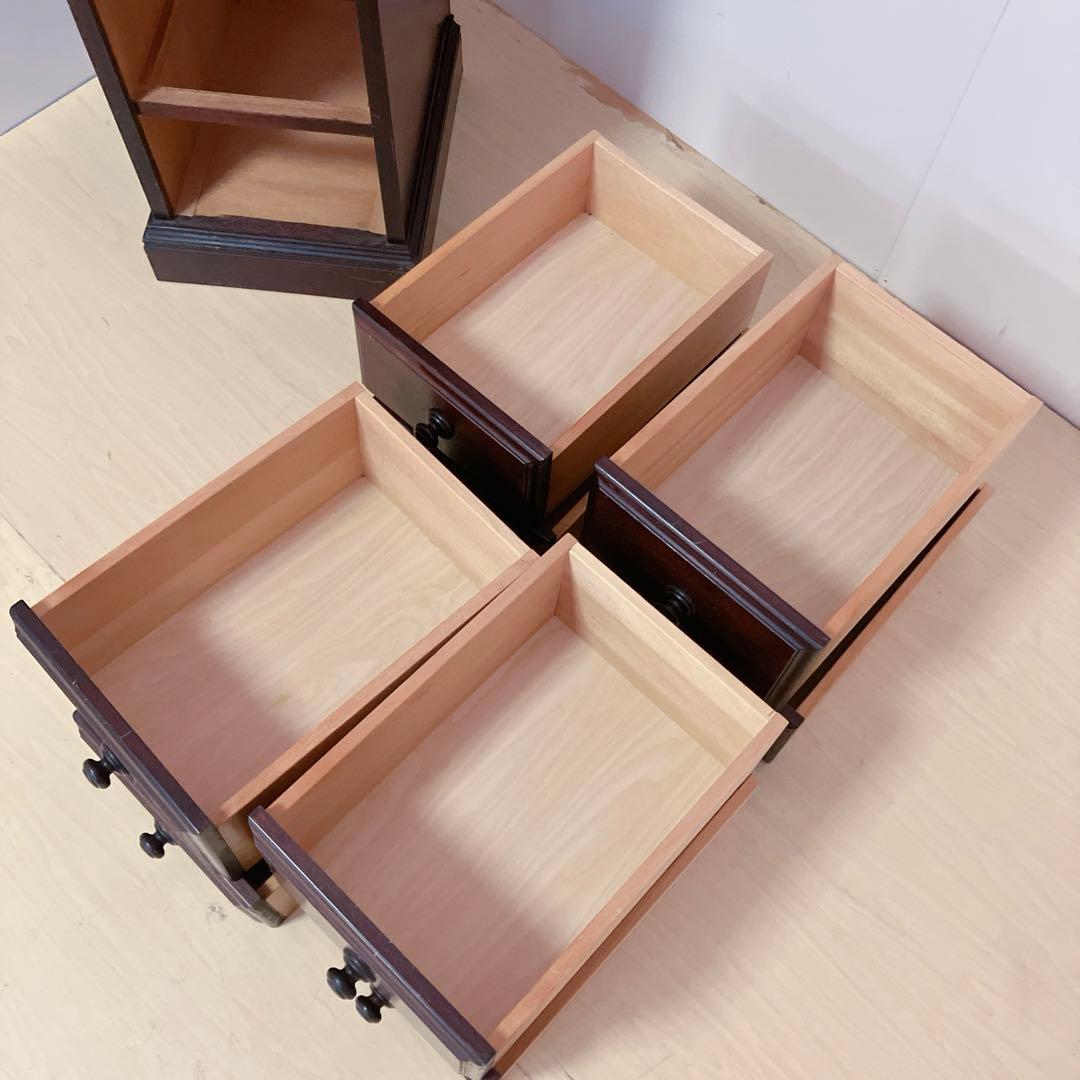 YAMAKA 桜　天然木　8段　チェスト　レトロ　アンティーク　収納　箪笥