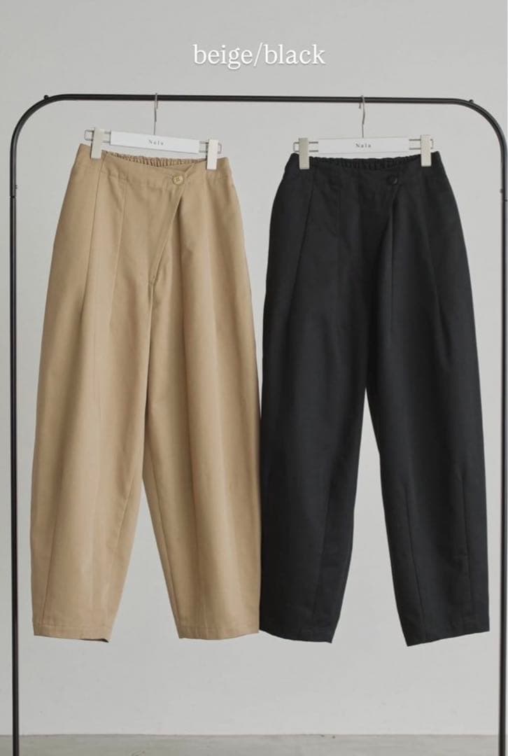 Nala Cocoon chino pants ナラコクーンチノパンツ Lサイズ