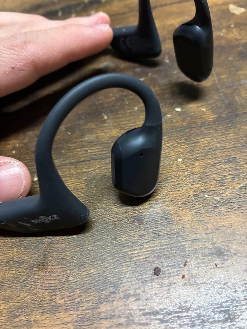 SHOKZ 骨伝導イヤホン ブラック