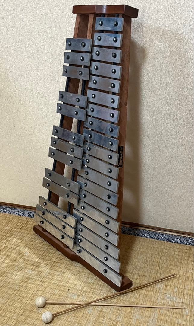 日本製 Saito サイトー 斉藤製作所 グロッケン 鉄琴 32鍵盤　JAPAN