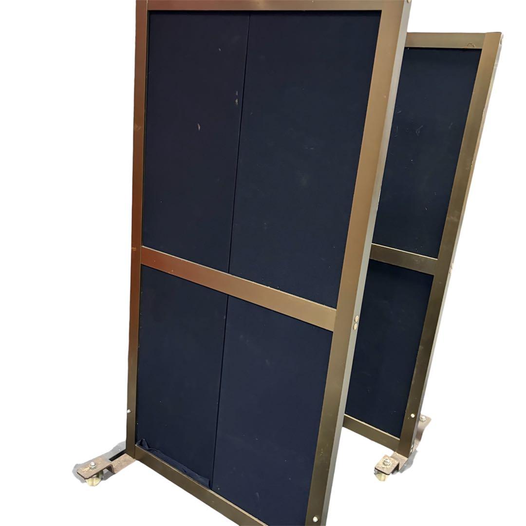 RASK 音場調整用パーテーション P-4 オーディオ 吸音パネル キャスター付