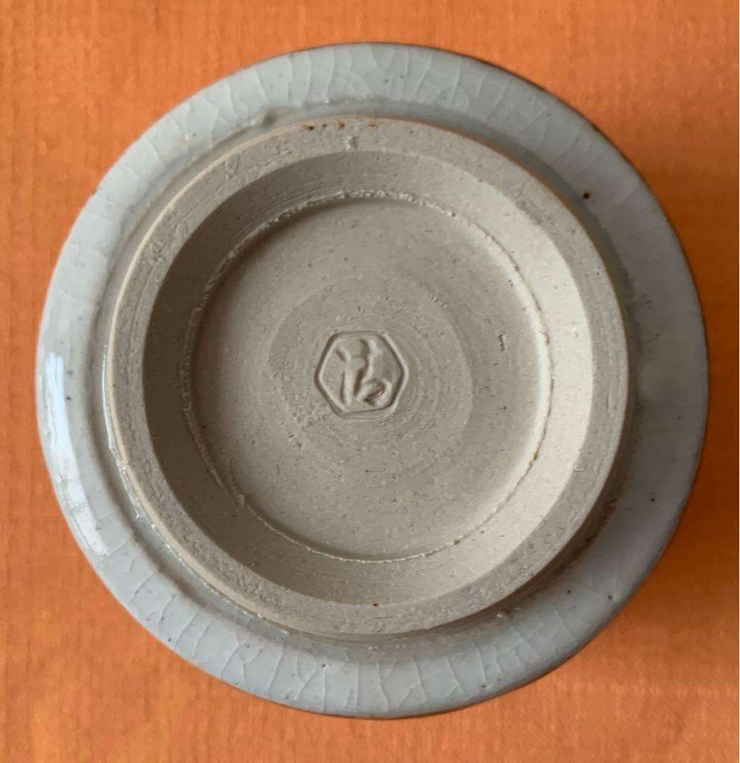 帝国芸術院会員　五代　清水六兵衛　作　鉄絵　高麗茶碗　珍品