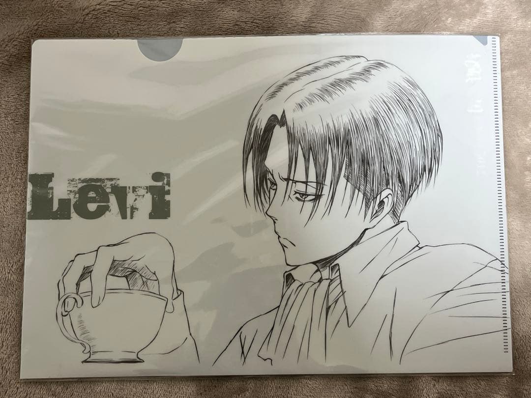 進撃の巨人　A4クリアファイル　4種　浅野恭司　原画展 2017