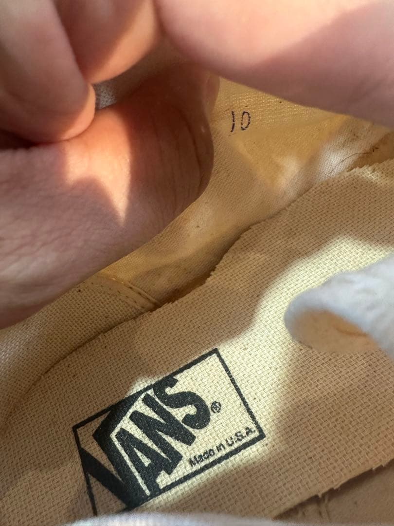 90s USA製 VANS プリムソール US10 新品