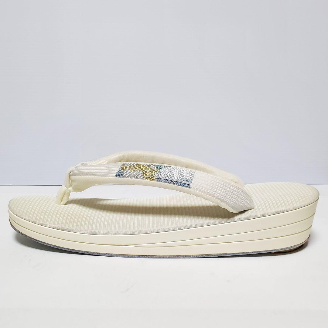 <美品>　夏物　正絹　絽　草履・バッグセット