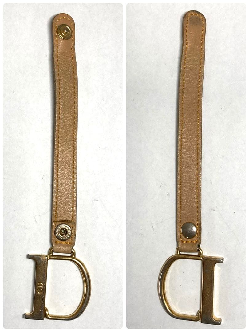 良品　クリスチャンディオール　トロッター　サドル　ケース　ミニポーチ