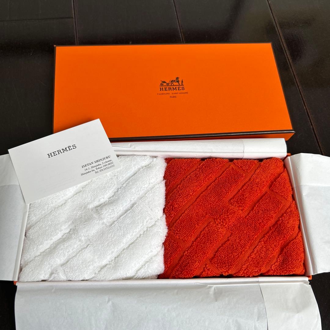 【R.S】HERMES ハンドタオルセット