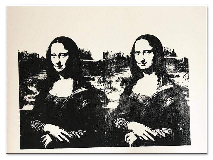 額装品/Sunday B Morning　W モナリザ 限定2500枚/ポスター