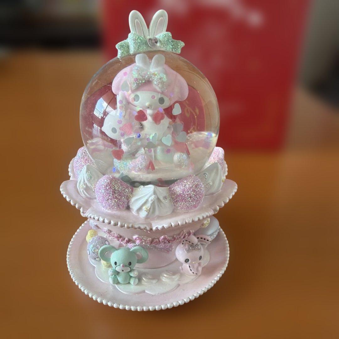 サンリオ　マイメロディ　ピンクのスノーグローブS　スノードーム　2020年