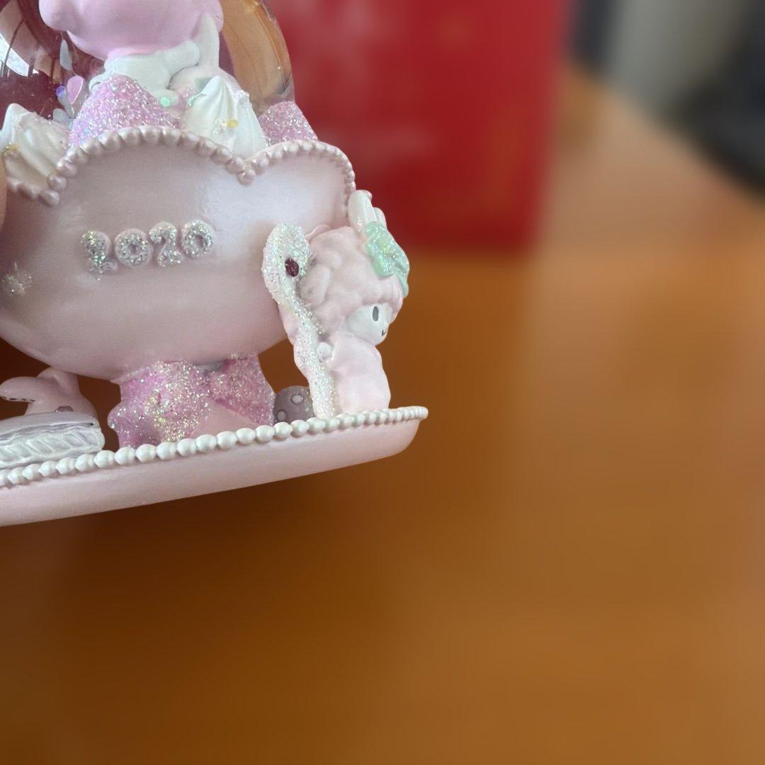 サンリオ　マイメロディ　ピンクのスノーグローブS　スノードーム　2020年