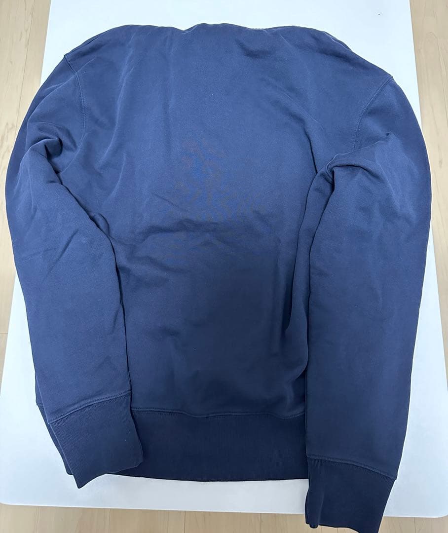 MAISON KITSUNÉ ネイビー フード付きパーカー L