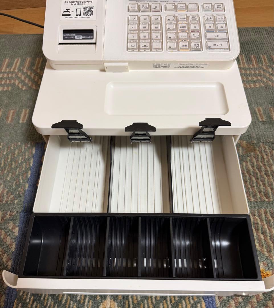 CASIO カシオ SR-S200-EX 感熱紙5ロール付き