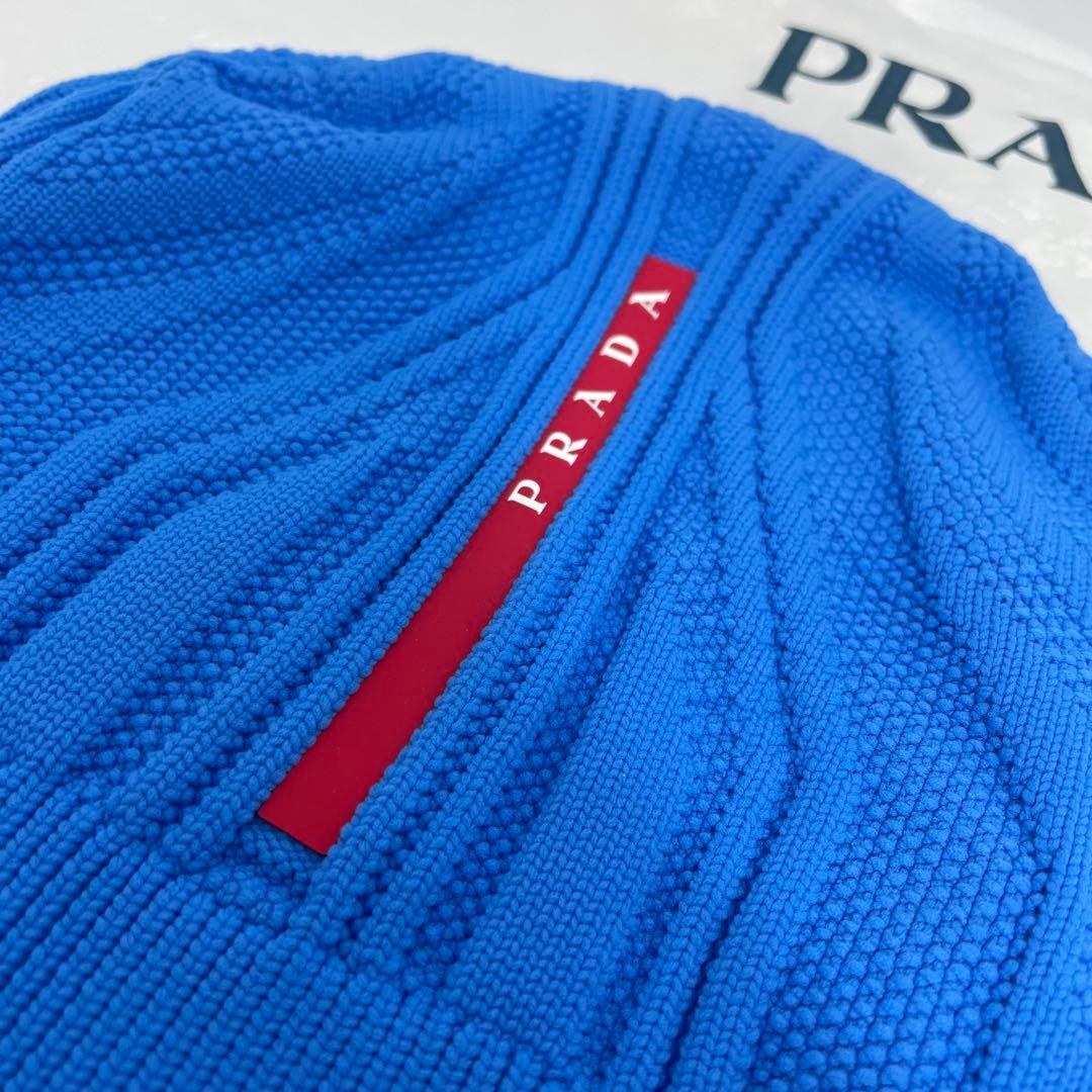 【未使用・タグ付き】プラダ PRADA スポーツライン ビーニー ナイロン