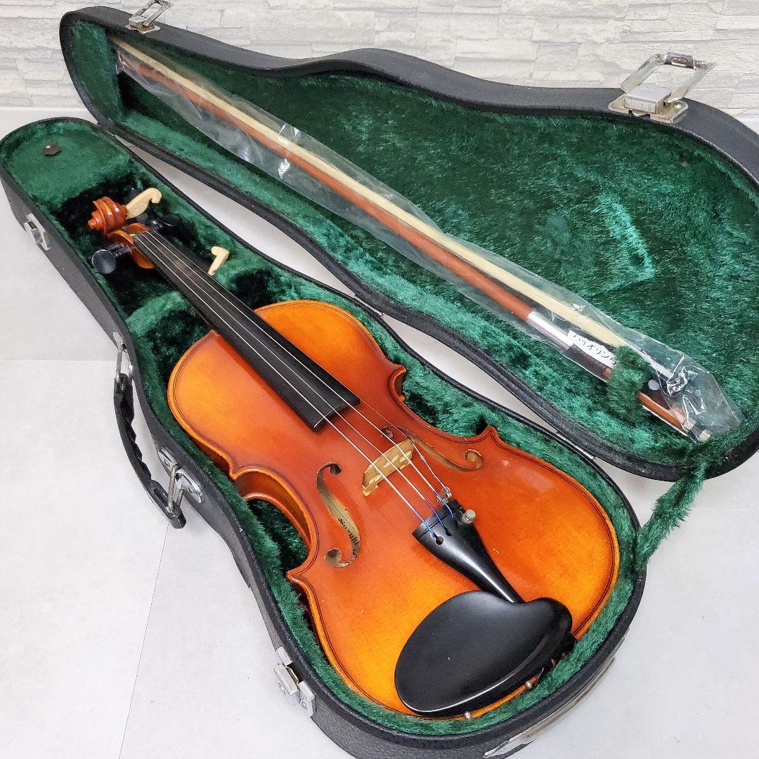 美品✨️SUZUKI スズキ No.280 バイオリン 1/2 1978年 弓