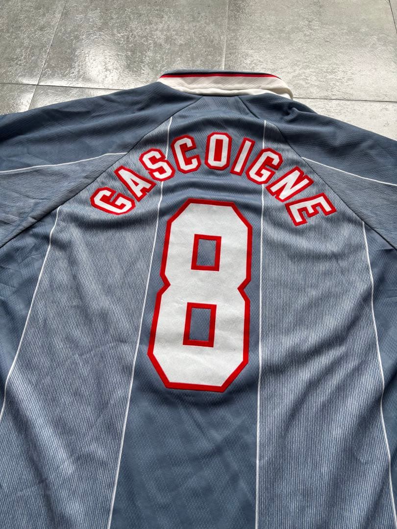 95-96 ガス　イングランド代表　アンブロ　アウェイユニフォーム　正規品