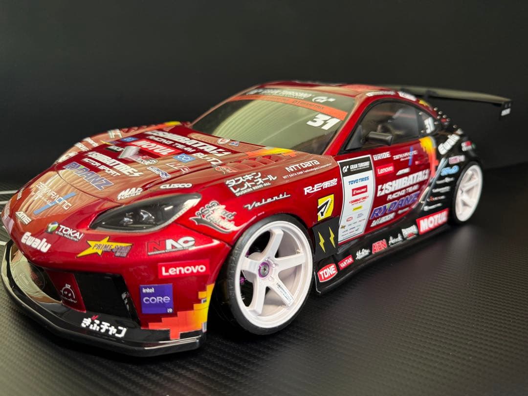 SHIBATA GR86 D1GP ボディ(レッド塗装済み)