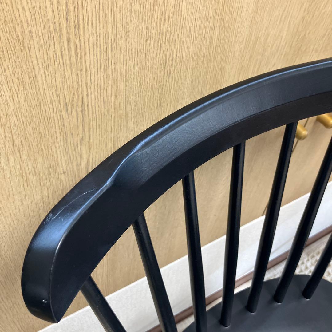 TON トーネット ウィンザーチェア 黒　ブラック　2脚セット①