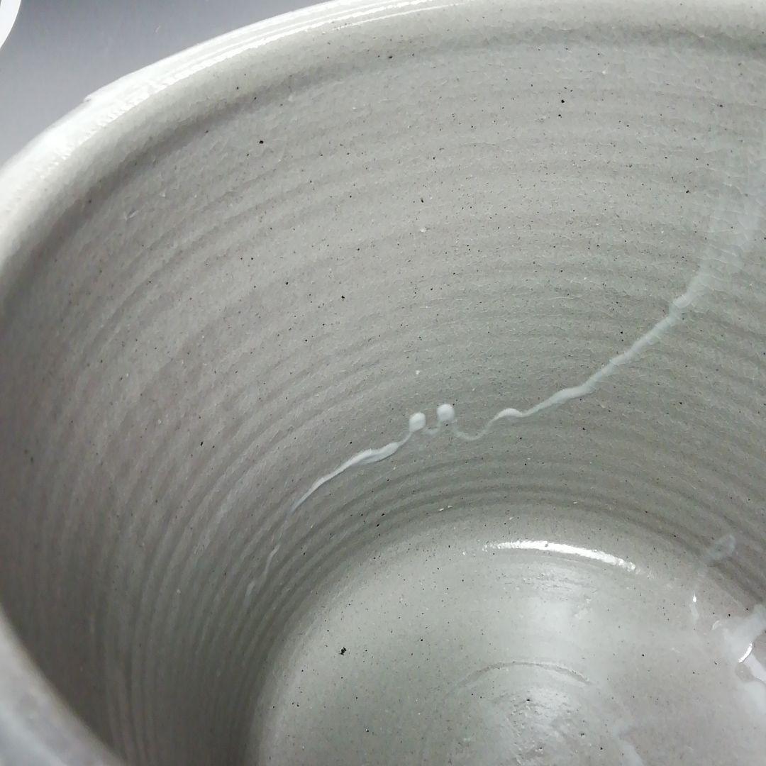 Ｓ６４０　水指　『三島』『一重口』『山本太仙作』　共箱　茶道具