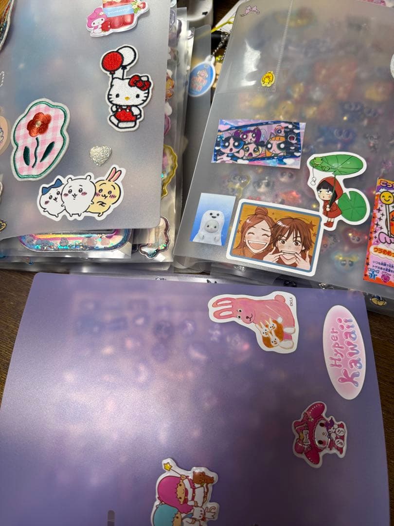 シール帳完成品 ボンボンドロップ ウォーターシール おはじき タイル 3冊セット