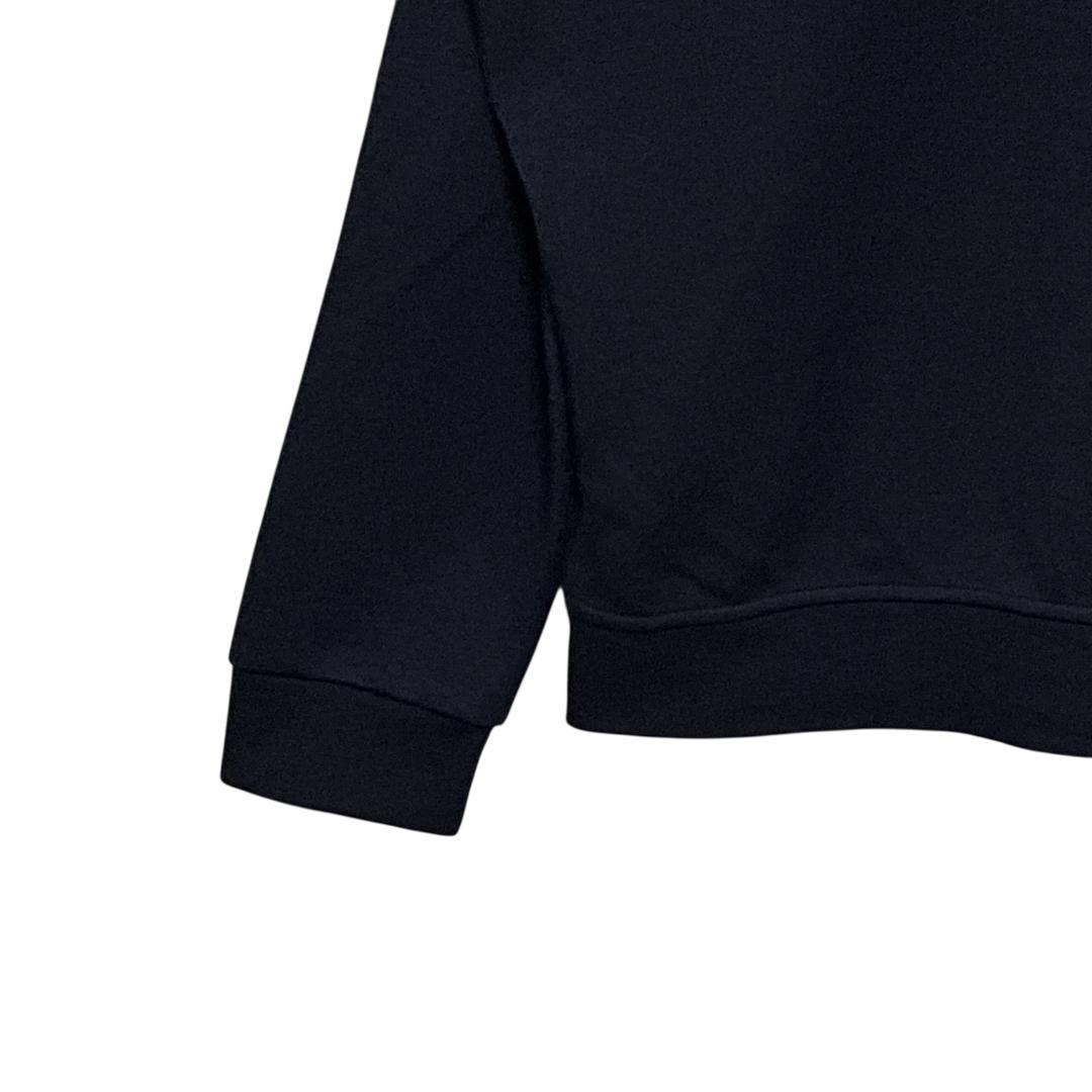 【美品】 ポロラルフローレン パーカー ジップアップ 紺色 刺繍ロゴ 2XL相当