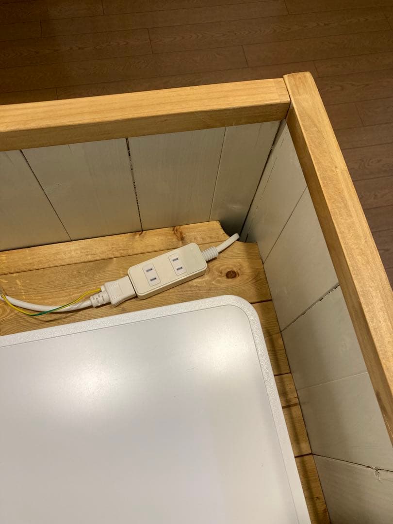 店舗用 レジカウンター 什器 木製 ガラスケース付き 幅95cm