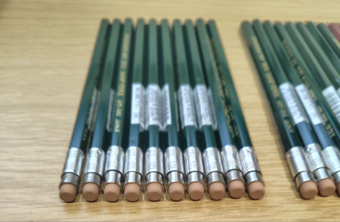 木製鉛筆型シャープペン81本セット