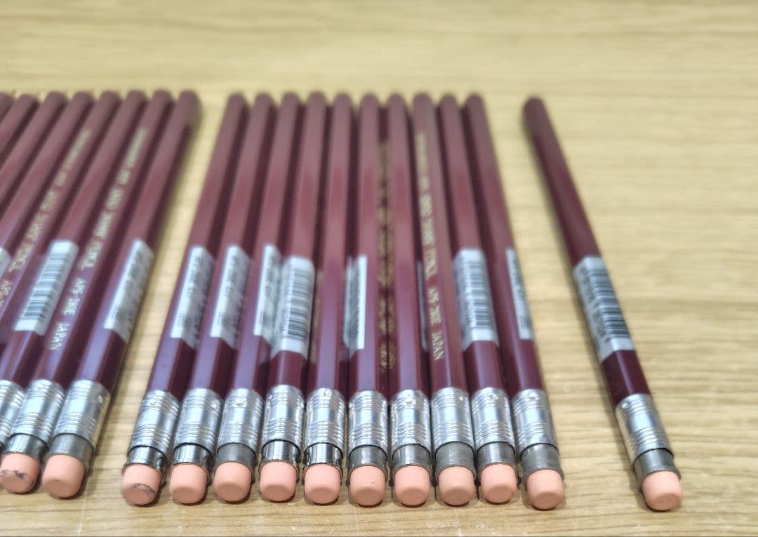 木製鉛筆型シャープペン81本セット