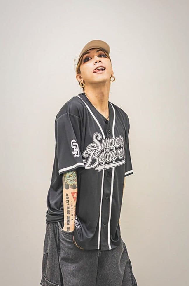 SUPER BEAVER ZOZOマリンスタジアム ベースボールシャツ XL