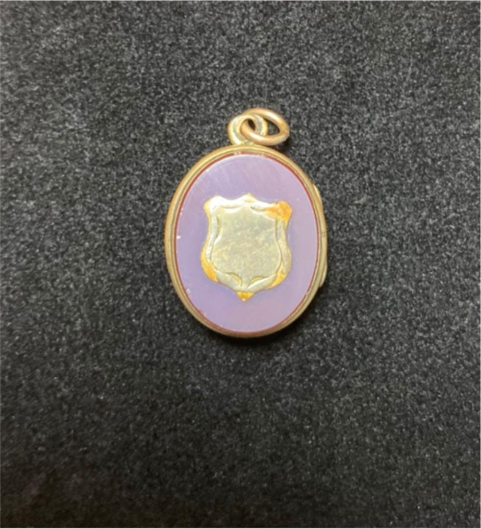 アンティーク　ヴィクトリア朝　フォブ　ロケット　ペンダント　ネックレス