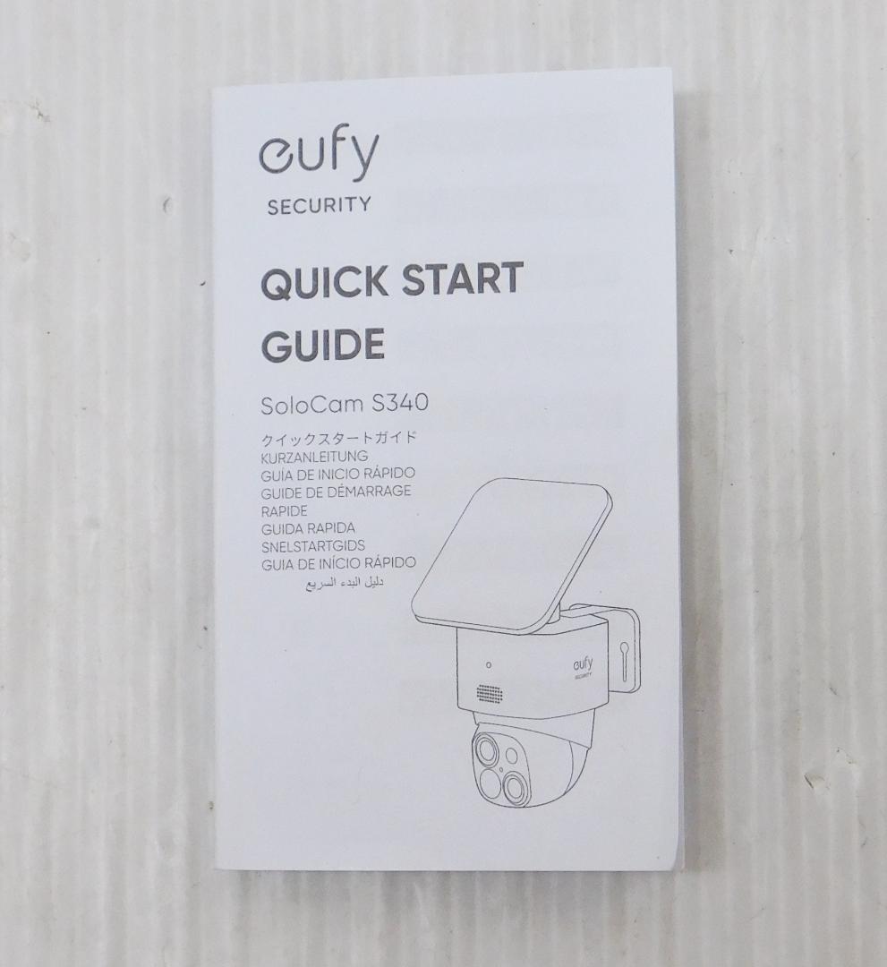 Anker Eufy 屋外カメラ S340 T8170521 防犯カメラ