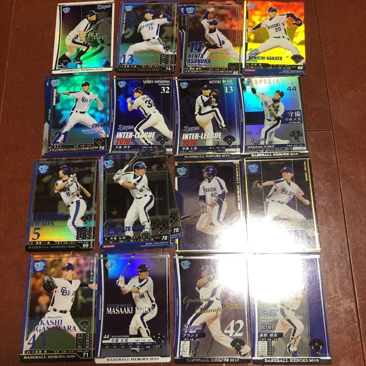 ベースボールヒーローズ プロ野球カード