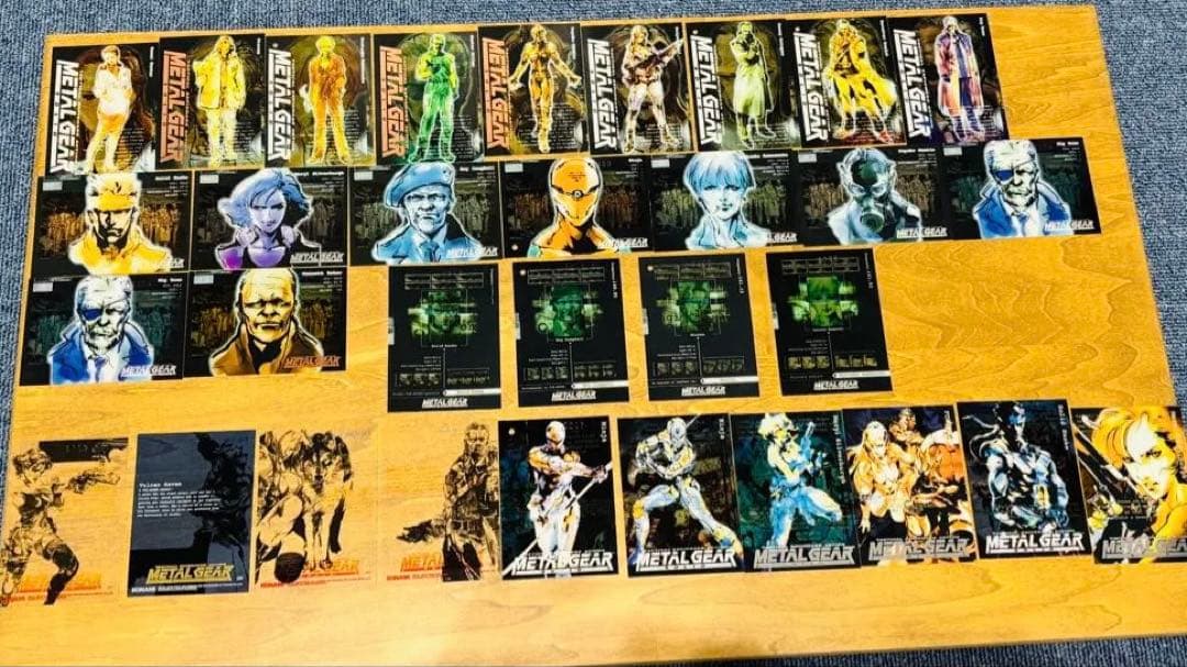 メタルギアソリッド　トレーディングカード