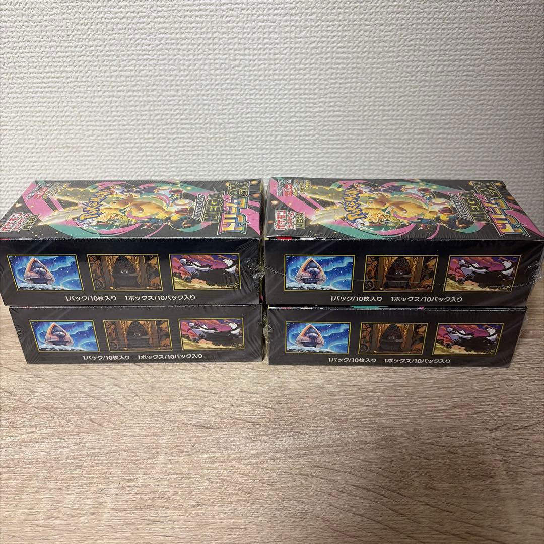MEGAドリームex 未開封　シュリンク付き　4BOX