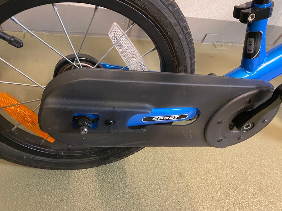 超美品⭐︎都内引渡し可能ストライダー 14x ブルー スタンド付き 14インチ