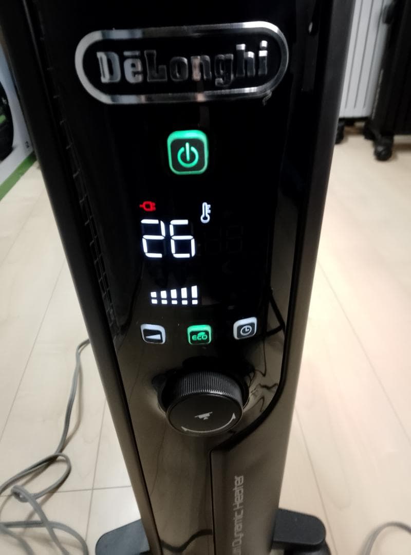 デロンギ マルチダイナミックヒーター MDHU15-BK ホワイト リモコン無し