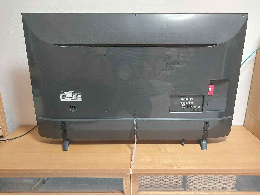 値下げ　ジャンク品　LG 43V型 4K液晶スマートテレビ　Wチューナー