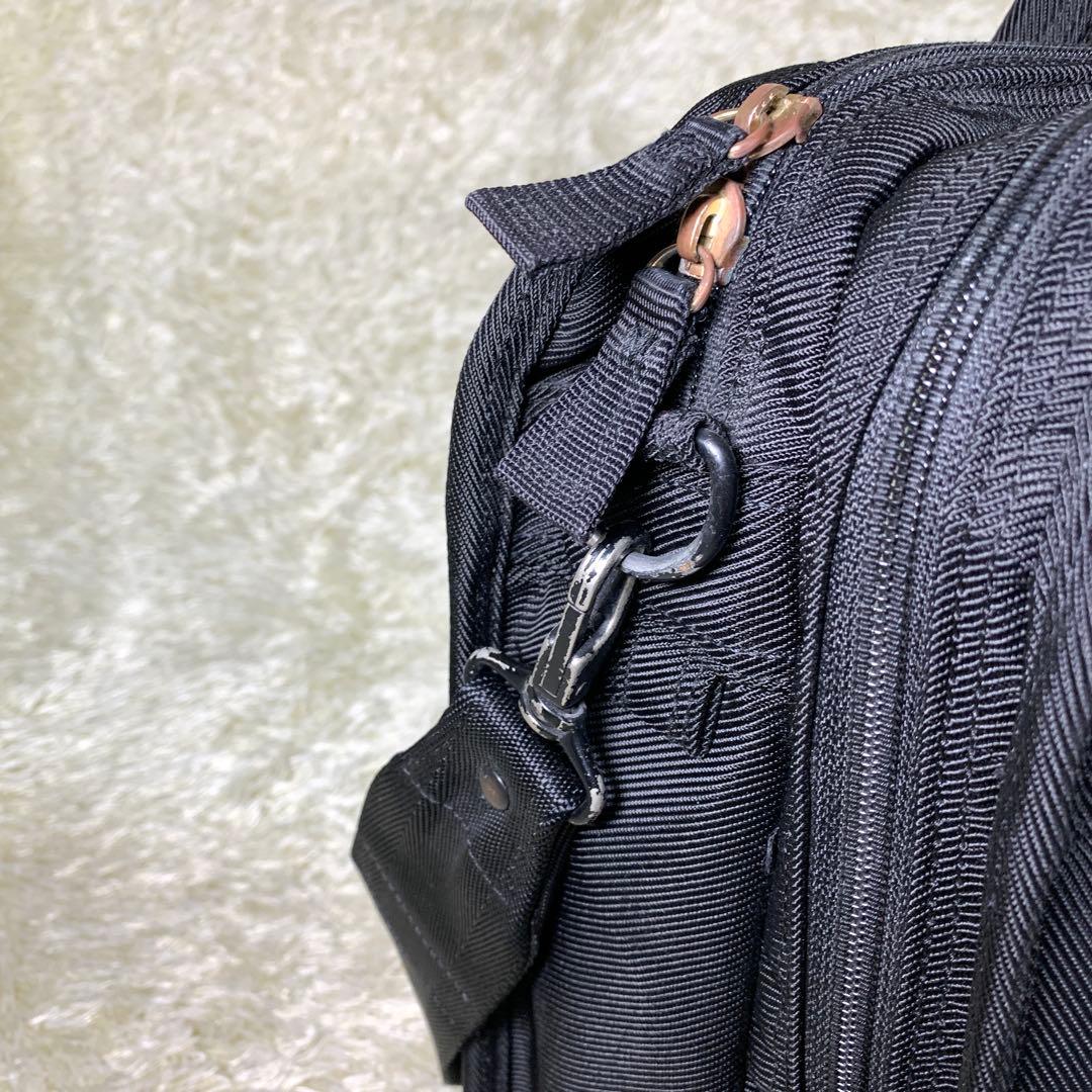 大容量 ポーター ブリーフケース ポジション 2WAY ビジネスバッグ ブラック